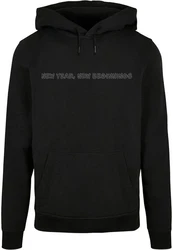 Merchcode New Year Basic Hoody Schwarz