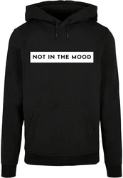Merchcode Kapuzensweatshirt NITM-Crate x Basic Hoody (1-tlg) Schwarz/Rot