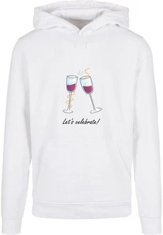 Merchcode Herren Lets Celebrate Basic Hoody (1-tlg) Rot/Lila
