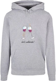 Kapuzensweatshirt Herren Lets celebrate Basic Hoody (1-tlg)