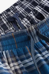 Next Pyjamahose (2-tlg) Blau/Dunkelblau
