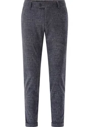 CG Club of Gents Anzughose 5-Pocket Dunkelblau/Grau/Dunkelgrau