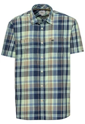 camel active Kurzarmhemd T-Shirt Shortsleeve Shirt Blau/Hellblau/Dunkelblau