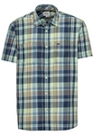 camel active Kurzarmhemd T-Shirt Shortsleeve Shirt Blau/Hellblau/Dunkelblau