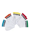 HUGO Socken QS RAINBOW CC Mischfarben/Grau/Orange