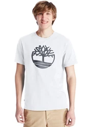 TIMBERLAND T-Shirt dunkelblau/weiß