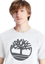 TIMBERLAND T-Shirt dunkelblau/weiß