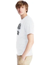 TIMBERLAND T-Shirt dunkelblau/weiß