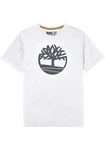 TIMBERLAND T-Shirt dunkelblau/weiß