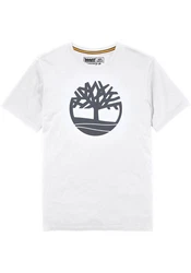 TIMBERLAND T-Shirt dunkelblau/weiß