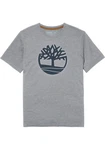 TIMBERLAND T-Shirt Grau/Hellgrau