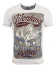 Key Largo T-Shirt Montana USA Biker Print Motiv MT00183