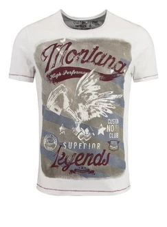 Key Largo T-Shirt Montana USA Biker Print Motiv MT00183 Key Largo T-Shirt Montana USA Biker Print Motiv MT00183