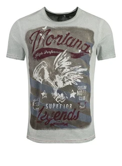 Key Largo T-Shirt Montana USA Biker Print Motiv