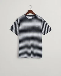 Gant T-Shirt STRIPED T-SHIRT BLAU