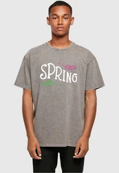 Merchcode T-Shirt Herren Spring Text Oversized Tee 