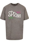 Merchcode T-Shirt Herren Spring Text Oversized Tee 