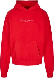 Merchcode Kapuzensweatshirt Ladies Pretty Flowers Cropped Tee 