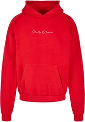 Merchcode Kapuzensweatshirt Ladies Pretty Flowers Cropped Tee 