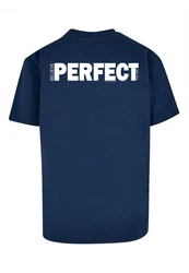Merchcode T-Shirt Believe Front Heavy Oversized Tee Dunkelblau/Blau