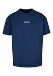 Merchcode T-Shirt Believe Front Heavy Oversized Tee Dunkelblau/Blau Merchcode T-Shirt Believe Front Heavy Oversized Tee Dunkelblau/Blau