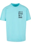 Merchcode T-Shirt Life Is Better Heavy Oversized Tee 