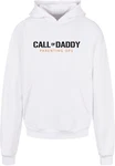 Merchcode Kapuzensweatshirt Herren Fathers Day - Call of Daddy Ultra Heavy Hoody Grau/Rot