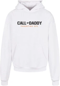 Merchcode Kapuzensweatshirt Herren Fathers Day - Call of Daddy Ultra Heavy Hoody Grau/Rot