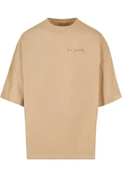 Merchcode T-Shirt Love Yourself Huge Tee Beige/Khaki/Braun