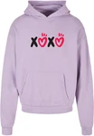 Merchcode Kapuzensweatshirt Valentines Day XOXO Ultra Heavy Hoody (1-tlg) Lila