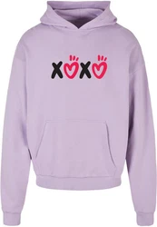 Merchcode Kapuzensweatshirt Valentines Day XOXO Ultra Heavy Hoody (1-tlg) Lila