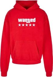 Merchcode Kapuzensweatshirt Wanted Ultra Heavy Hoody Rot