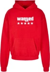 Merchcode Kapuzensweatshirt Wanted Ultra Heavy Hoody Rot