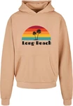 Merchcode Kapuzensweatshirt Long Beach Ultra Heavy Hoody Braun/Beige/Khaki/Orange