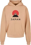 Merchcode Kapuzensweatshirt Japan Ultra Heavy Hoody Braun/Khaki/Rot/Beige