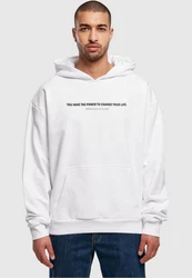 Merchcode Kapuzensweatshirt Believe In Yourself Ultra Heavy Hoody Weiß