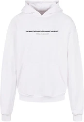 Merchcode Kapuzensweatshirt Believe In Yourself Ultra Heavy Hoody Weiß