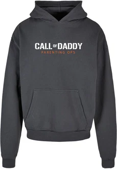 Merchcode Kapuzensweatshirt Herren Fathers Day - Call of Daddy Ultra Heavy Hoody Dunkelgrau/Grau