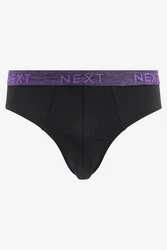 Next Slip Unterhosen (4-St) Lila/Dunkelblau/Schwarz