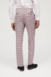 Next Anzughose Slim Fit Rosa/Lila