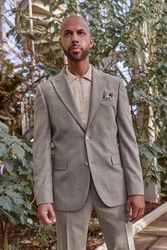 Next Baukastensakko Slim Fit Anzugjacke  (1-tlg) Braun/Beige/Khaki/Hellblau
