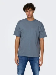 ONLY & SONS T-Shirt ONSFred (1-tlg) taubenblau