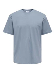 ONLY & SONS T-Shirt ONSFred (1-tlg) taubenblau