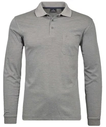 RAGMAN Poloshirt Langarm Polo 