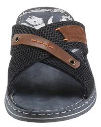 Rieker Pantolette  dunkelblau/braun