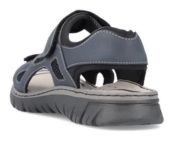 Rieker Sandaletten Sandale blau/schwarz