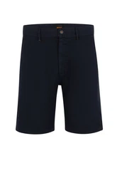 BOSS ORANGE Chino-slim Shorts Dunkelblau/Blau/Hellblau