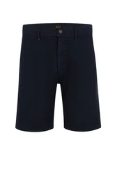 BOSS ORANGE Chino-slim Shorts Dunkelblau/Blau/Hellblau