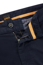BOSS ORANGE Chino-slim Shorts Dunkelblau/Blau/Hellblau