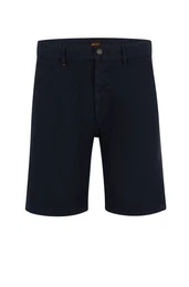 Chinohose Chino-slim-Shorts mit Kontrastdetails